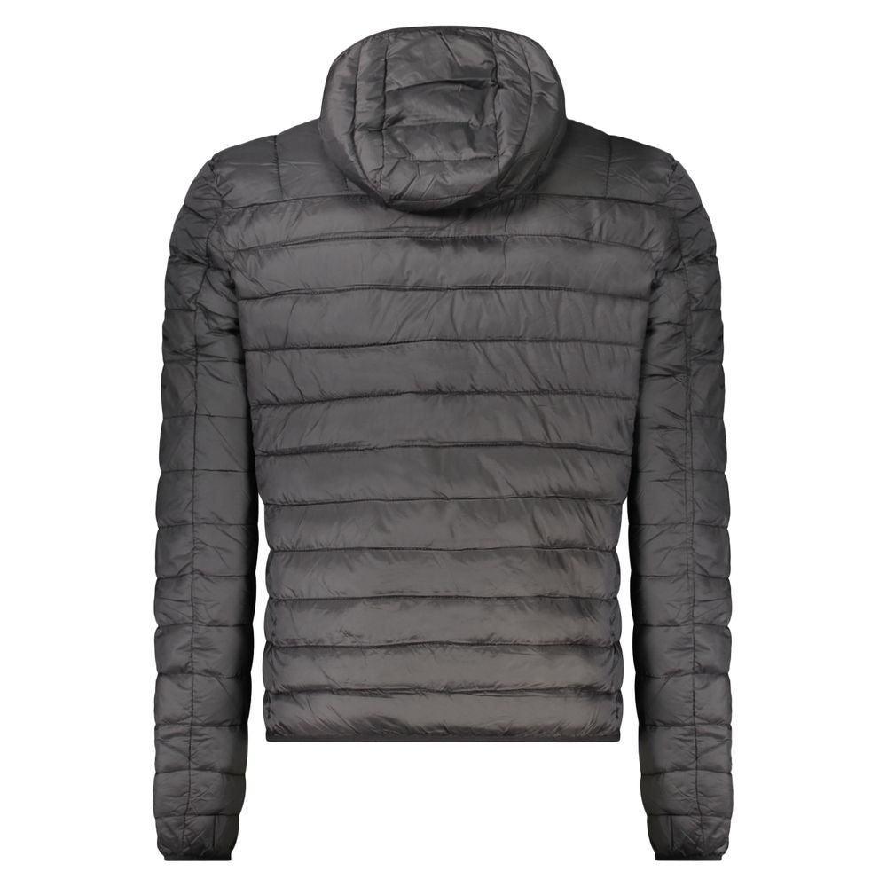 Cavalli Class Black Polyester Men's Light Jacket Cavalli Class