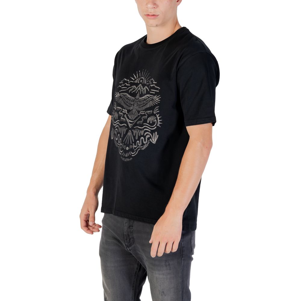 Gianni Lupo Black Cotton Sportswear Gianni Lupo