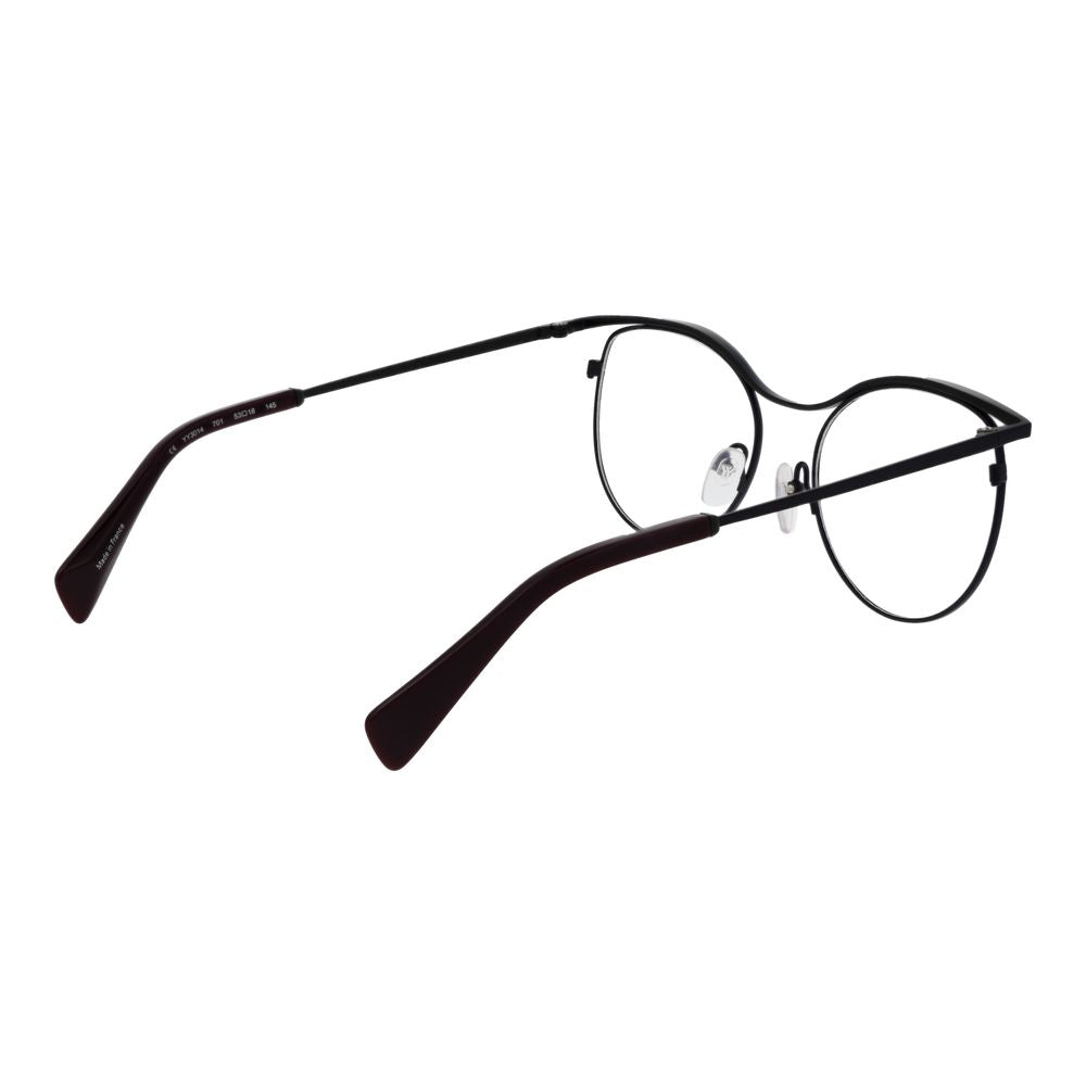 Yohji Yamamoto Black Metal Glasses Frames
