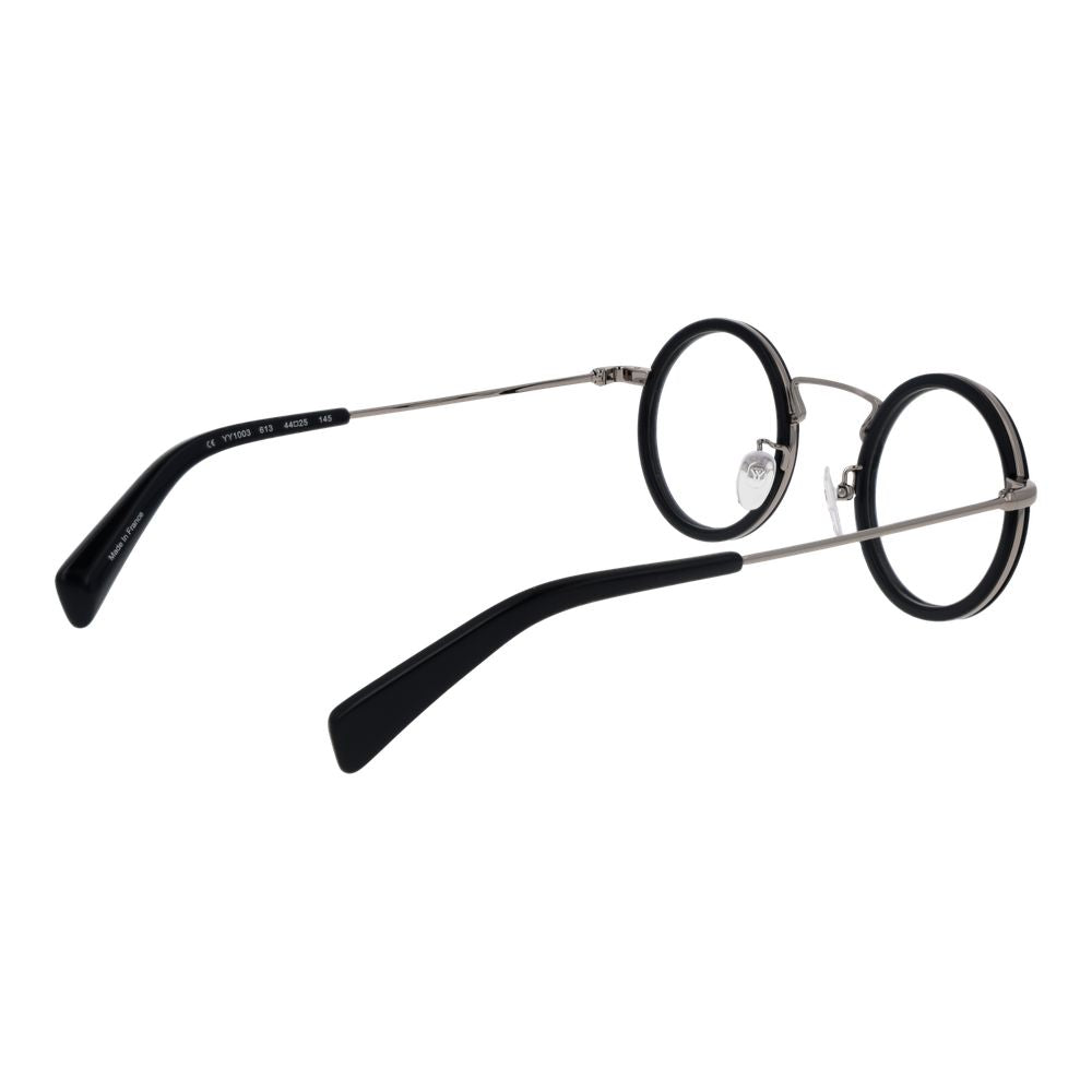 Yohji Yamamoto Black Metal & Plastic Glasses Frames