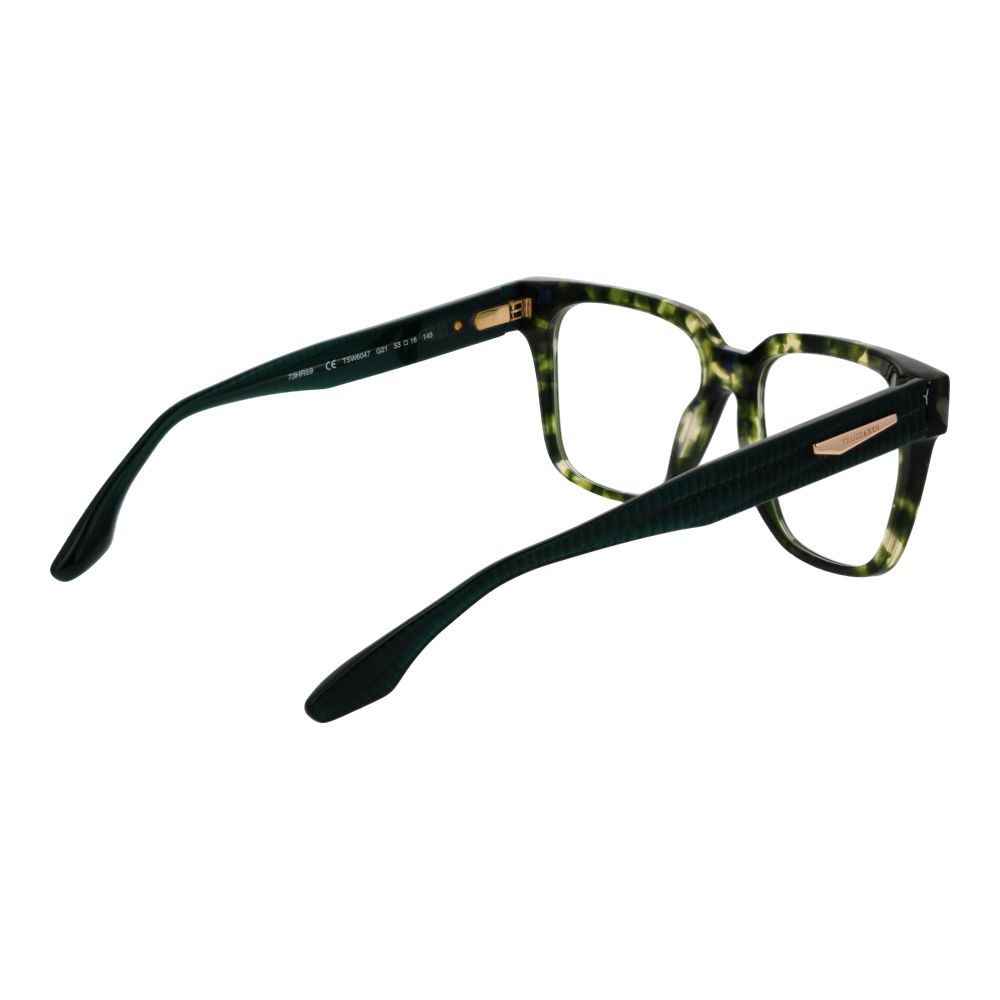 Trussardi Green Women Glasses Frame Trussardi