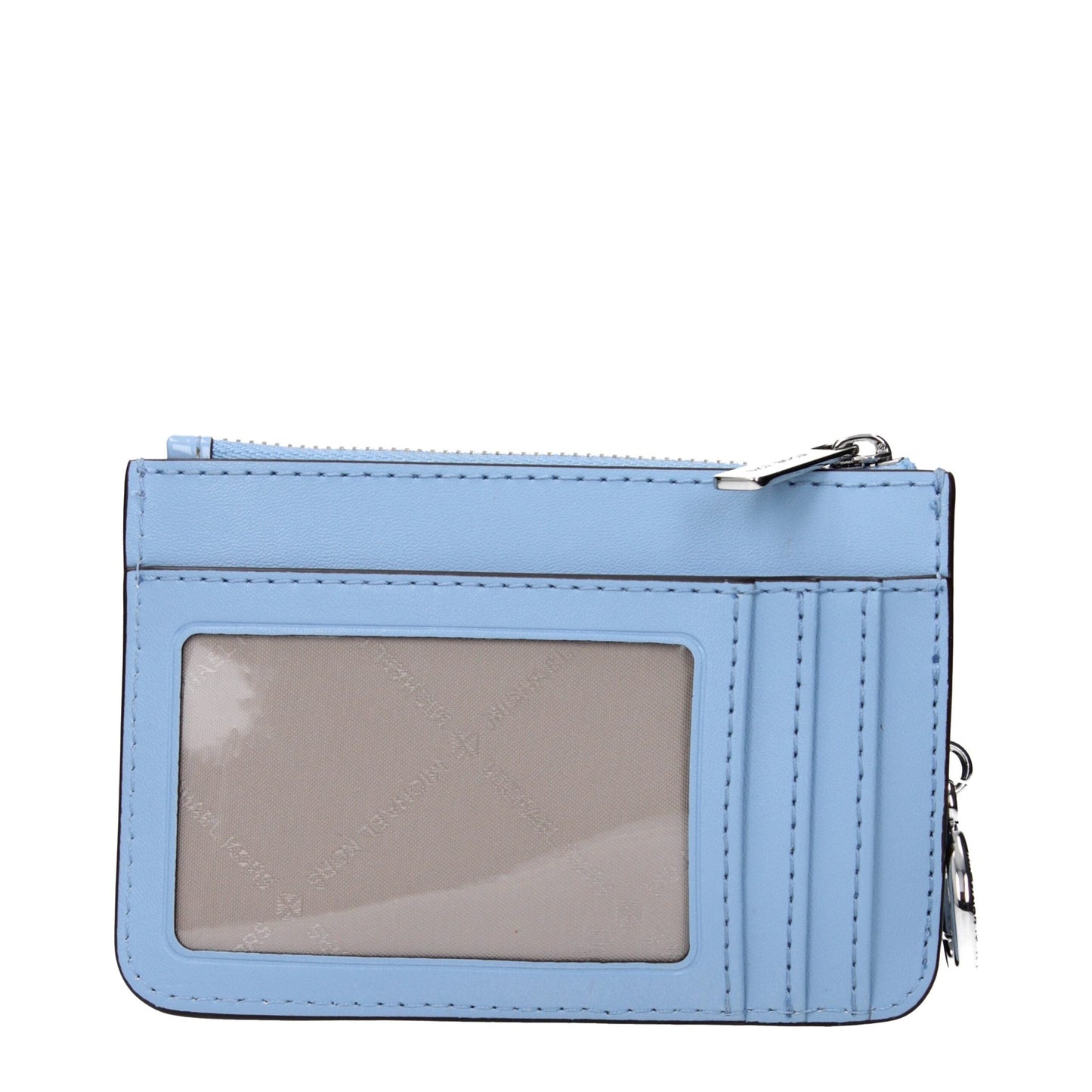 Michael Kors Light Blue Leather Wallet Michael Kors