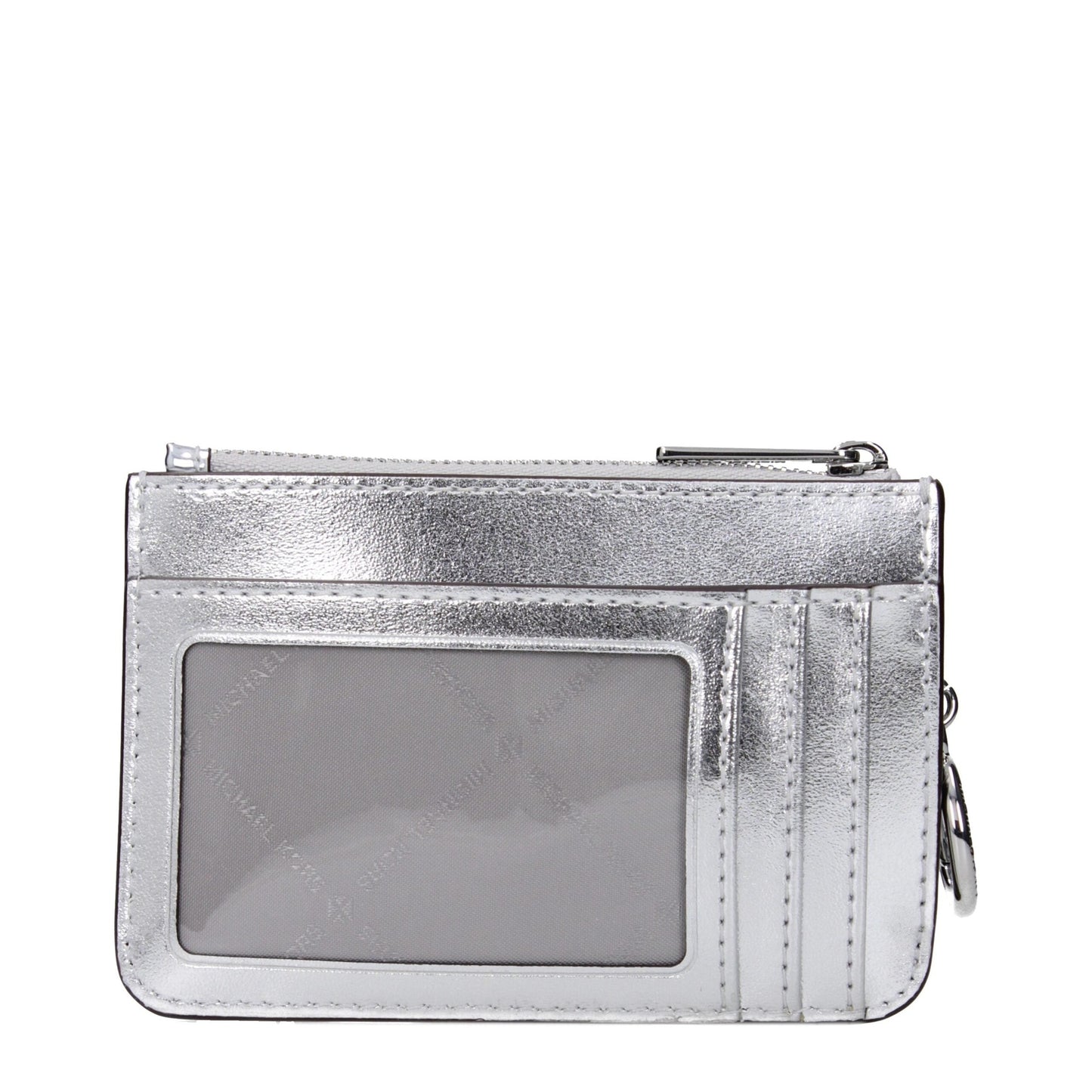 Michael Kors Gray Leather Wallet Michael Kors