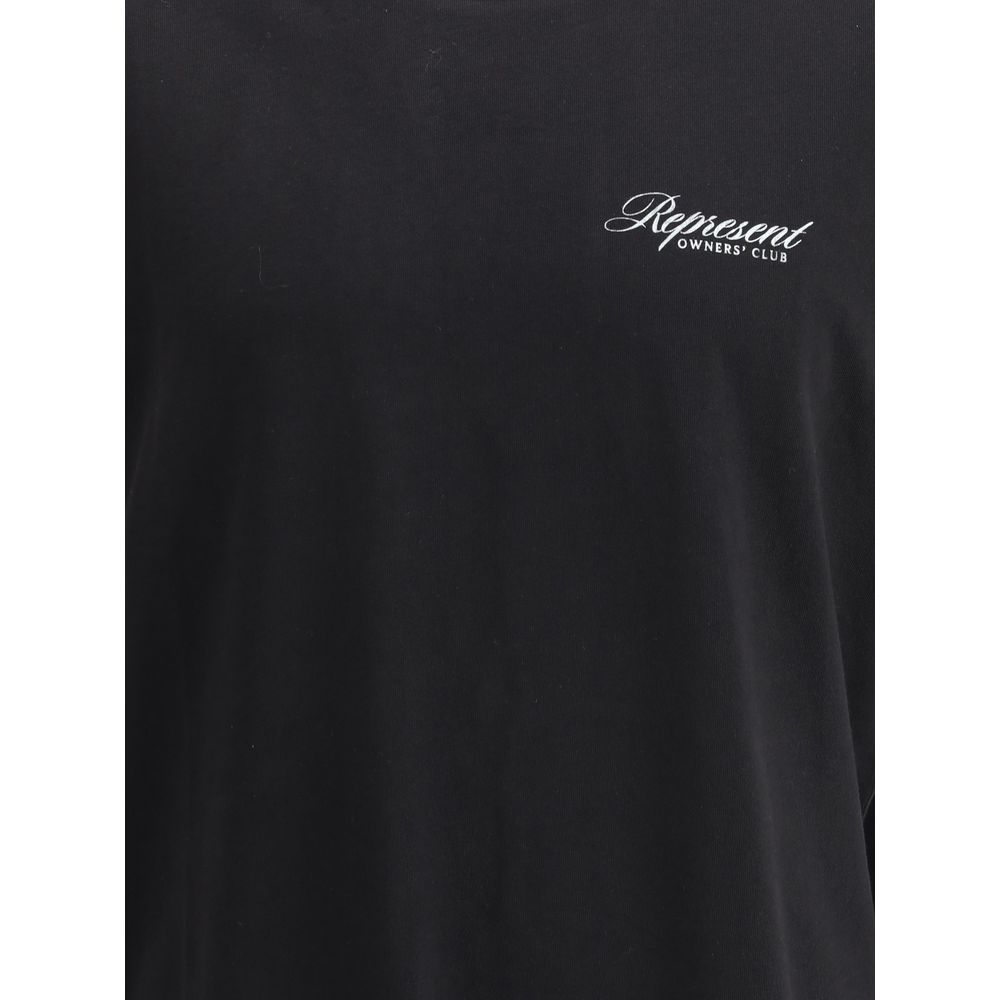 Represent Black Cotton Sweatshirt Represent