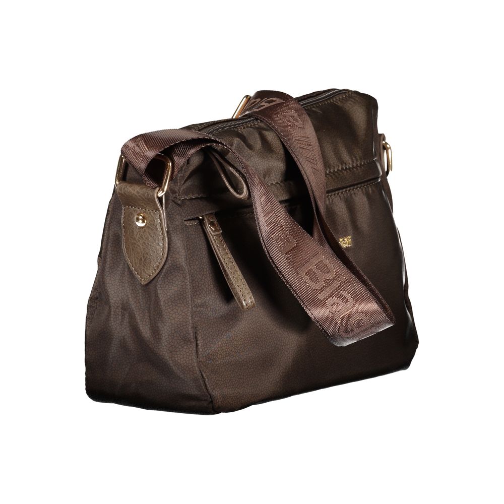 Laura Biagiotti Marrone Polyester Women Handbag Laura Biagiotti