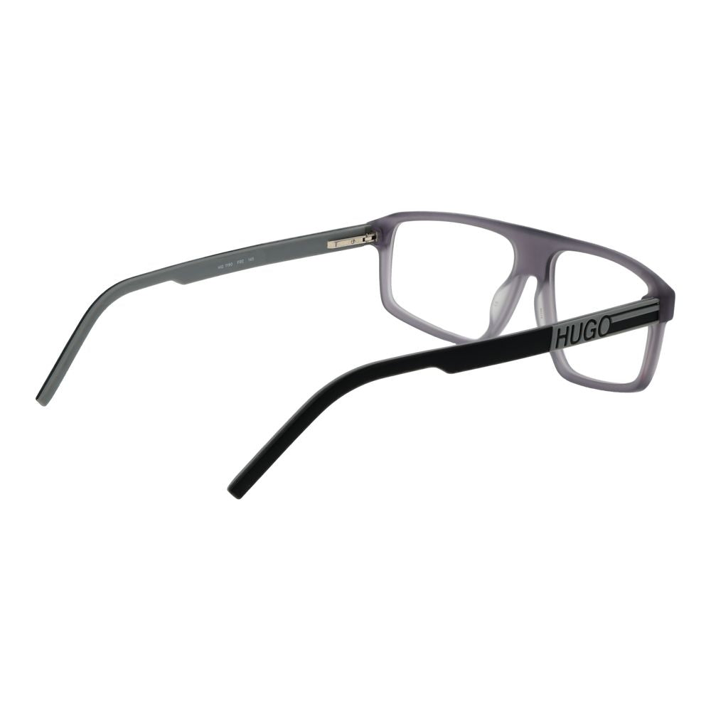 Hugo Boss Gray Acetate Glasses Frames