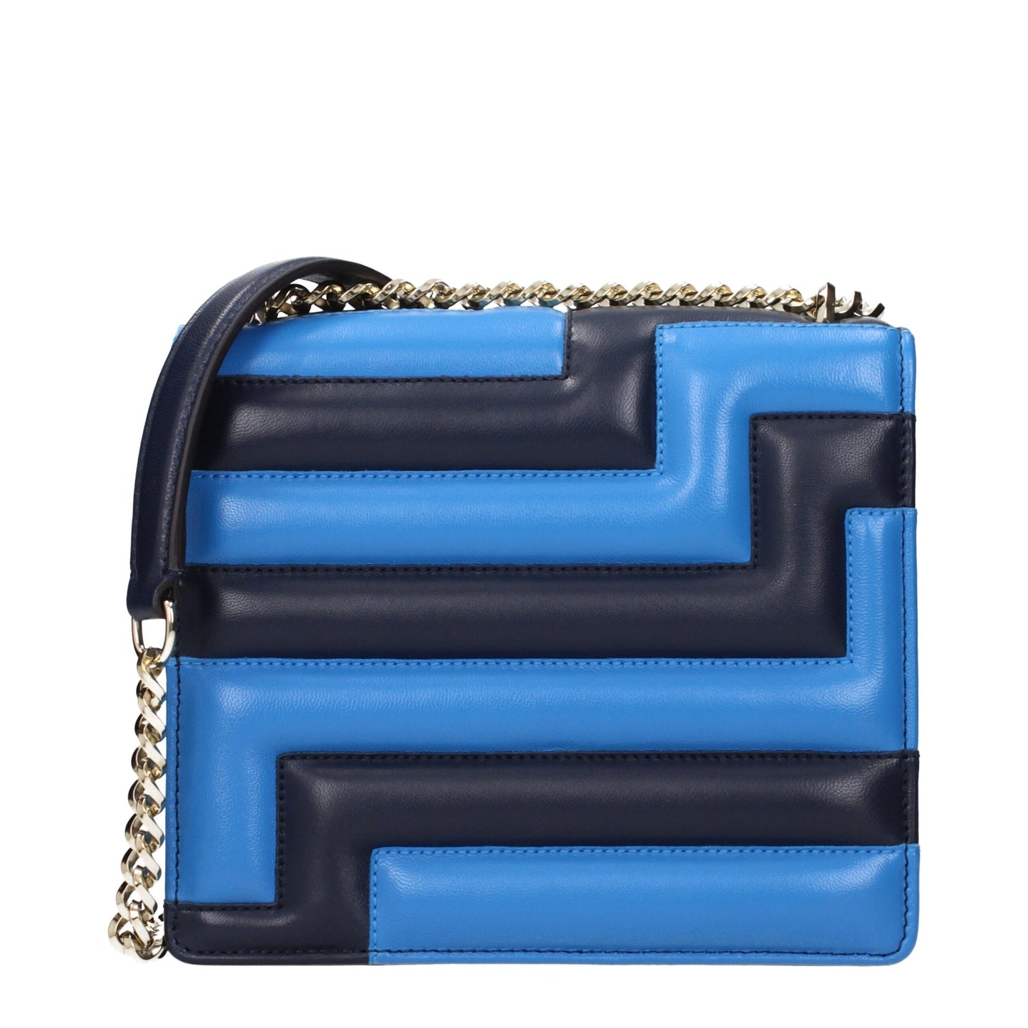 Jimmy Choo Blue Leather Shoulder Bag Jimmy Choo