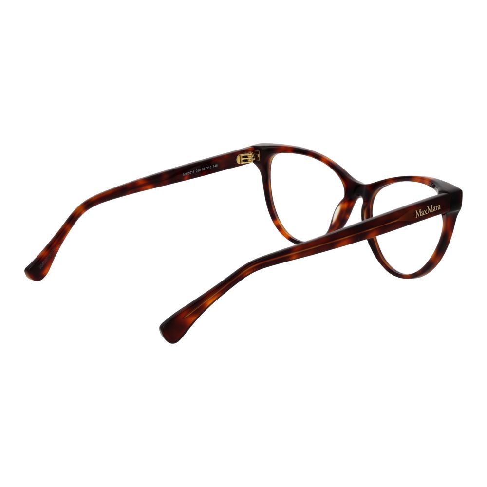 Max Mara Brown Plastic Glasses Frames Max Mara