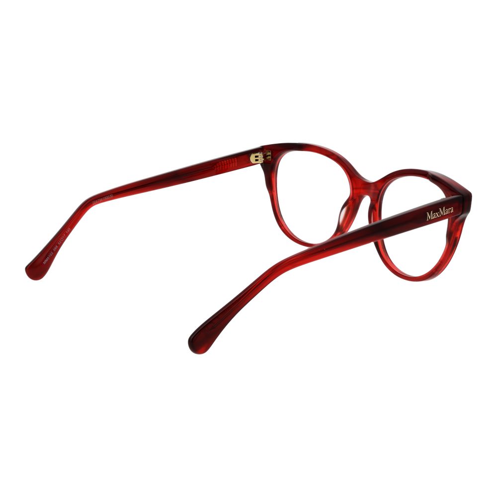 Max Mara Red Acetate Glasses Frames