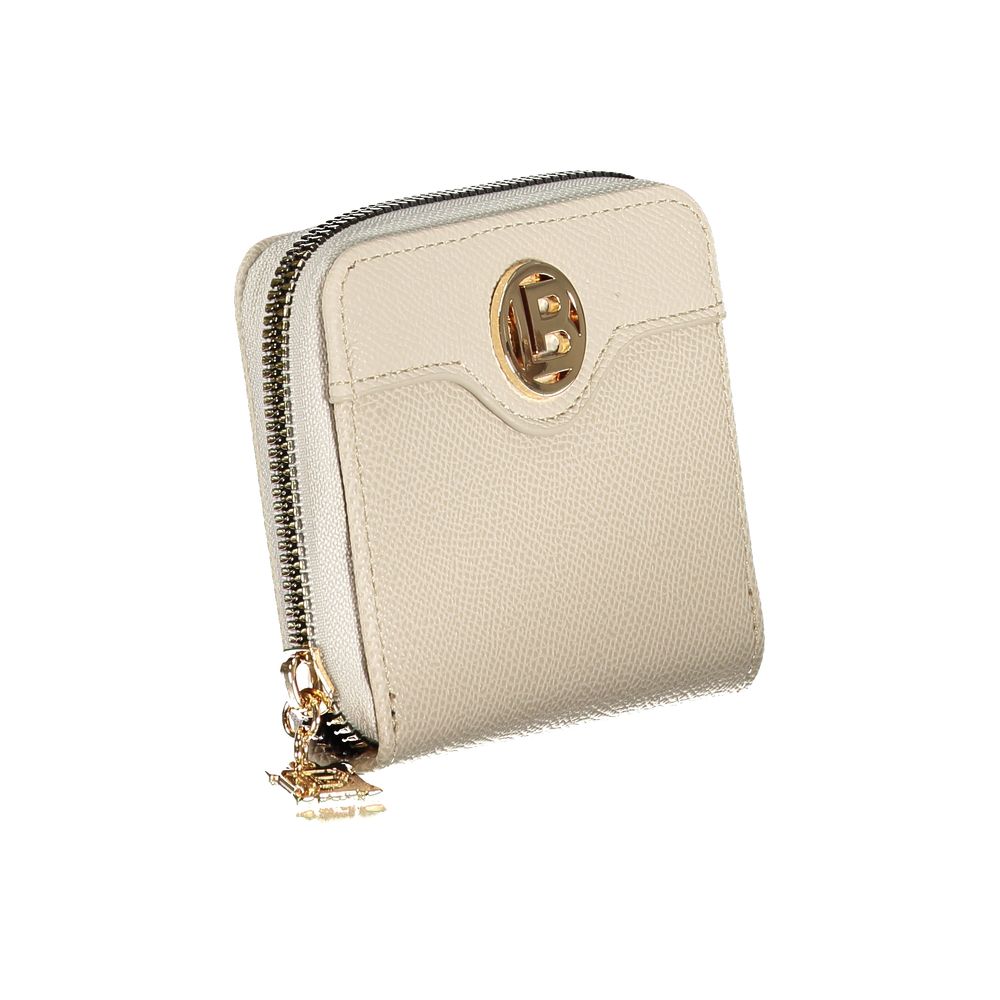 Laura Biagiotti Beige Polyethylene Women Wallet Laura Biagiotti