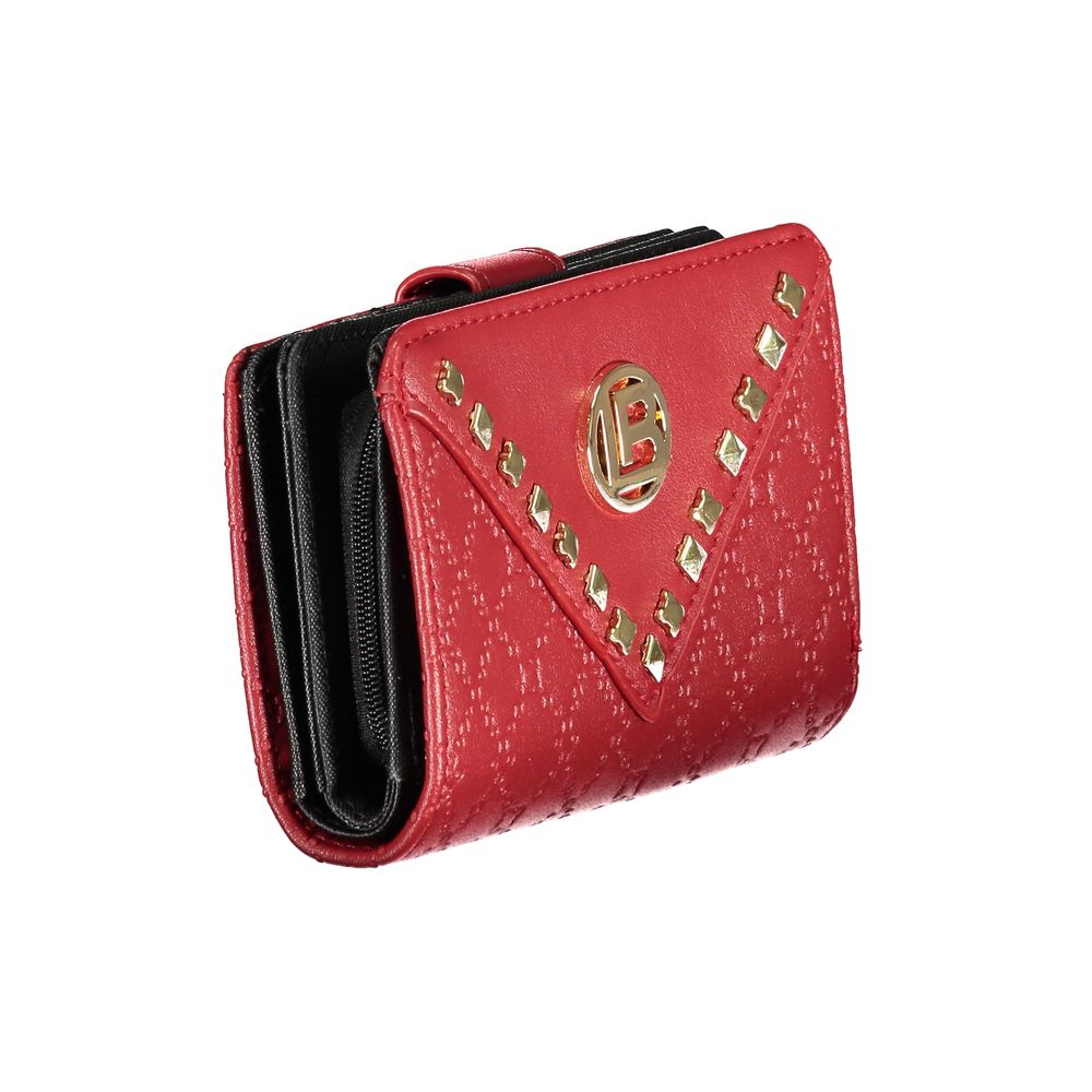 Laura Biagiotti Rosso Polyurethane Women Wallet Laura Biagiotti
