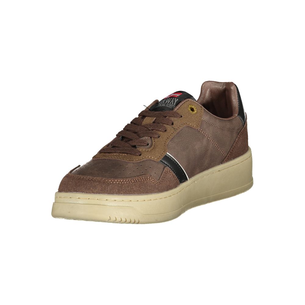 Norway 1963 Marrone Poliuretano Men Sneaker Norway 1963