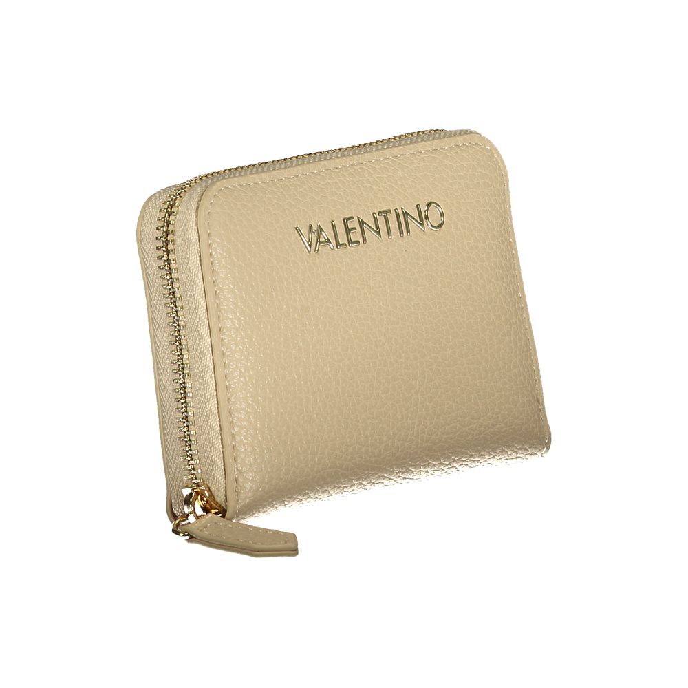 Mario Valentino Beige Polyurethane Women's Wallet Mario Valentino