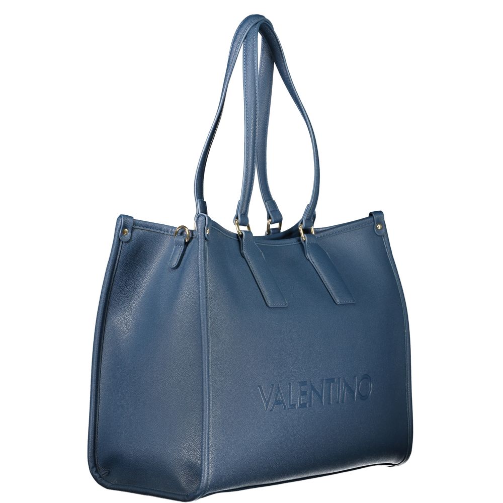 Mario Valentino Blu Polyurethane Women Handbag Mario Valentino