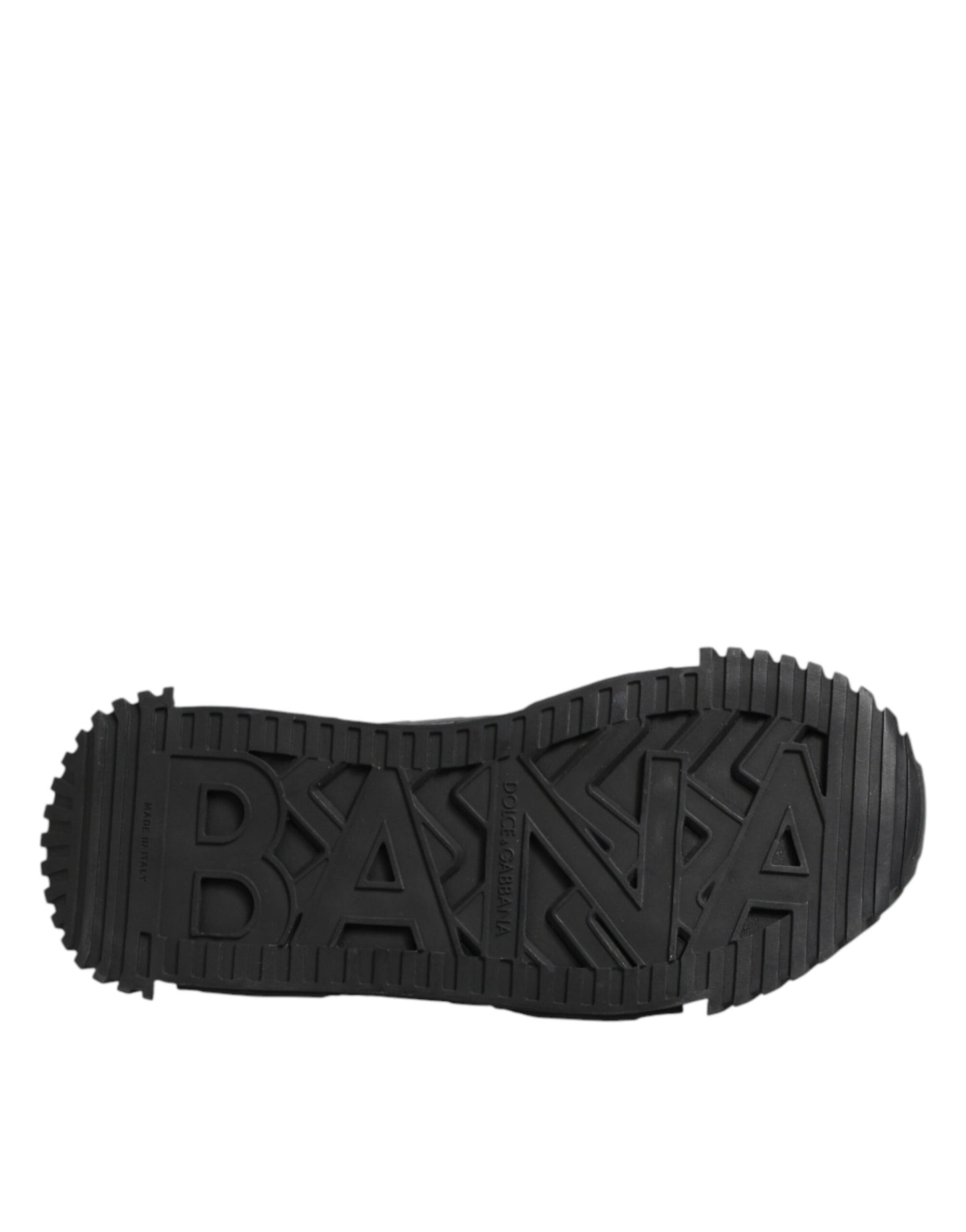 Dolce & Gabbana Black Logo Lace Low Top NS1 Sneakers Shoes Dolce & Gabbana