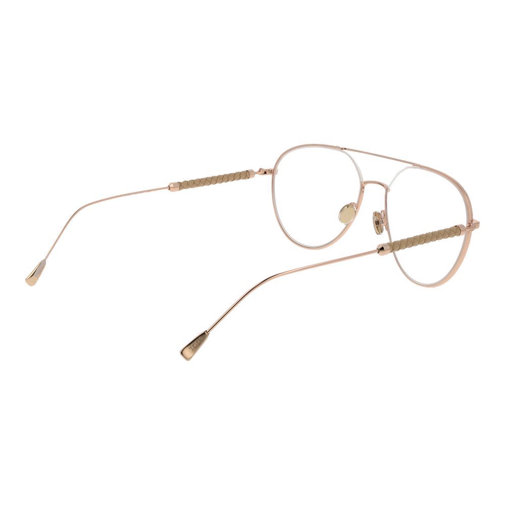 Tod's Rose Gold Metal Glasses Frames