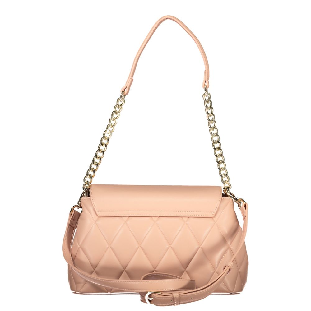 Mario Valentino Rosa Poliuretano Women Shoulder Bag Mario Valentino