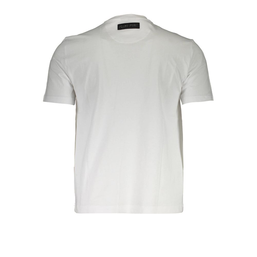 Plein Sport White Cotton Mens T-Shirt