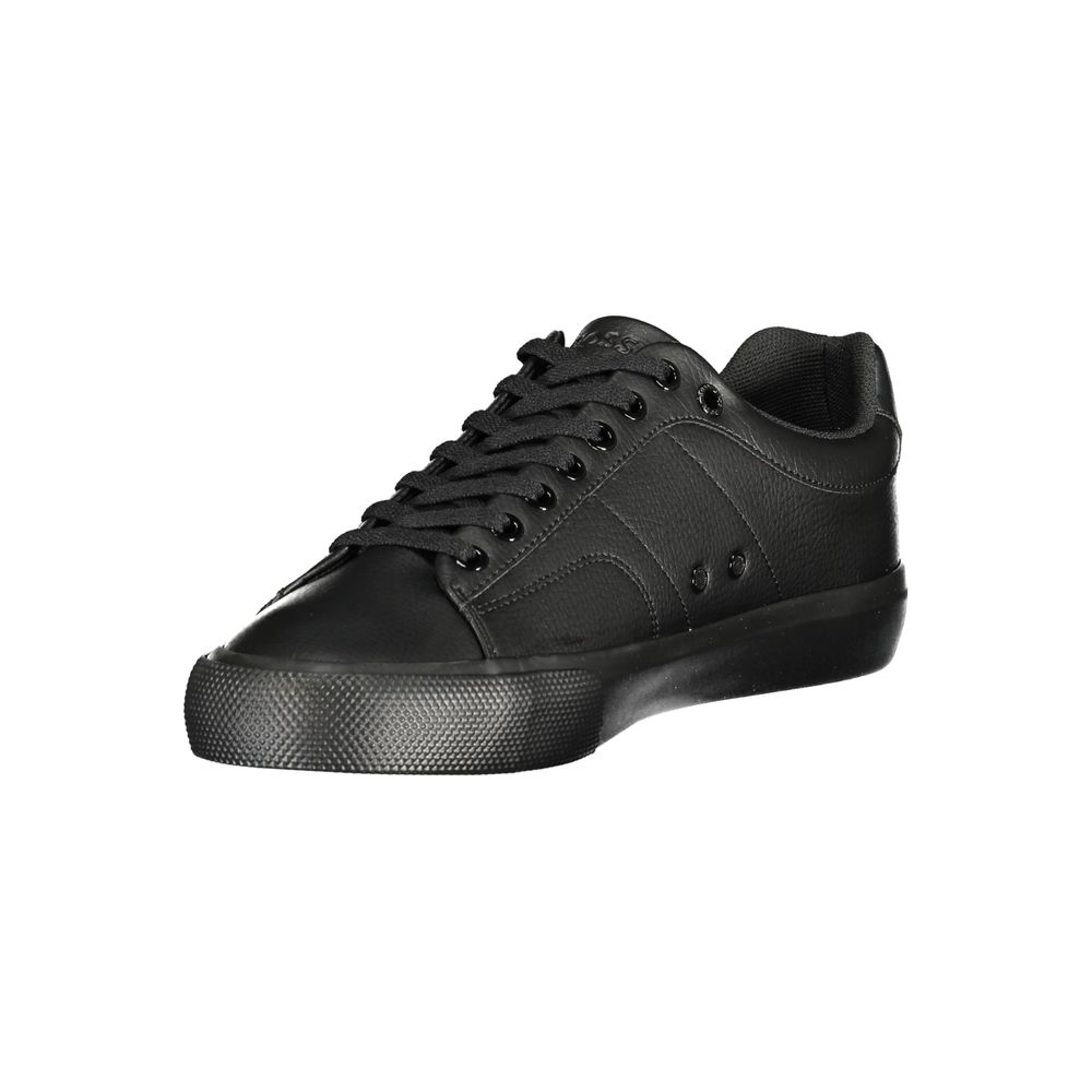 Hugo Boss Black Polyurethane Men Sneaker Hugo Boss