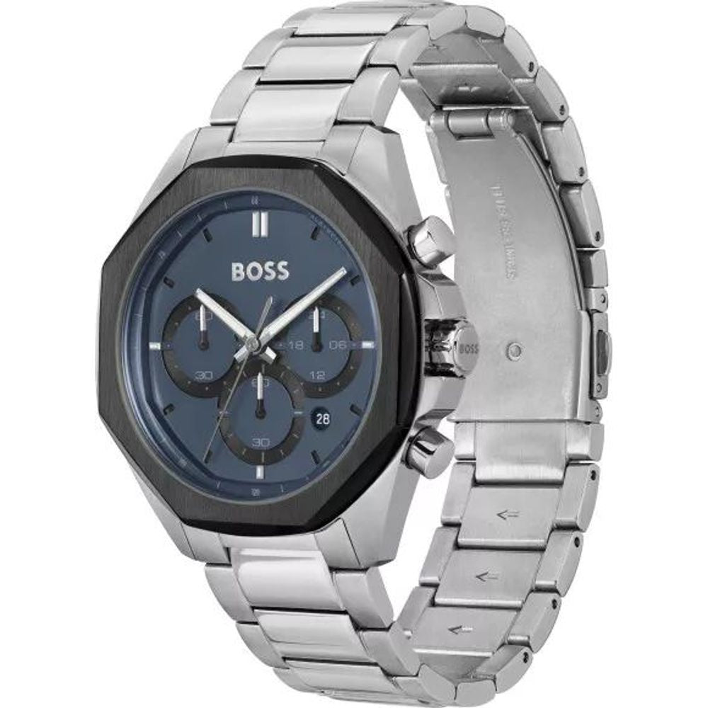 Hugo Boss Gray Stainless Steel Dress Watch Hugo Boss