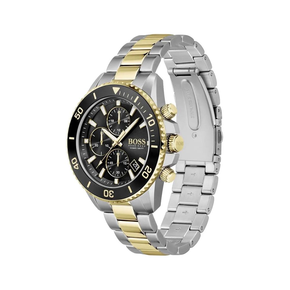 Hugo Boss Gray Stainless Steel Sport Watch Hugo Boss