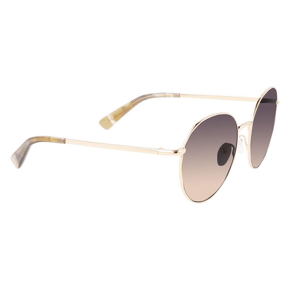 Longchamp Gold Metal Sunglasses Longchamp