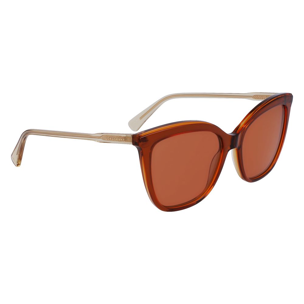 Longchamp Yellow Acetate Sunglasses Longchamp