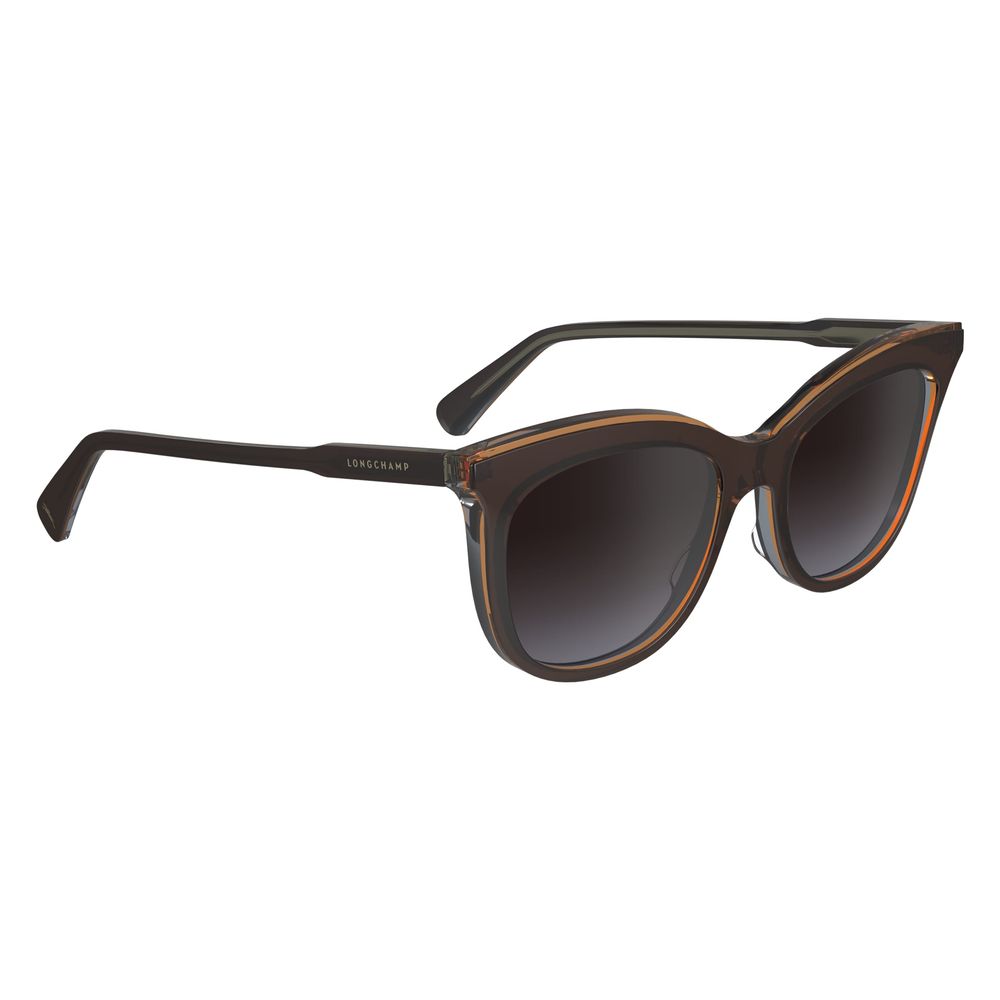 Longchamp Brown Acetate Sunglasses Longchamp