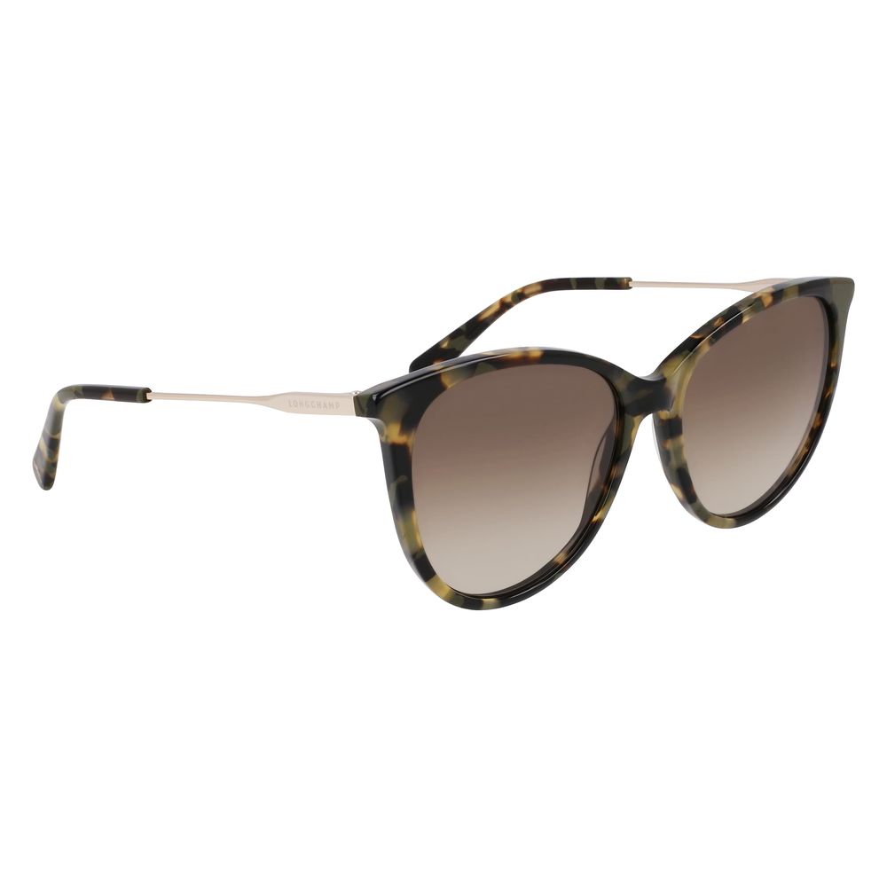 Longchamp Brown Acetate Sunglasses Longchamp