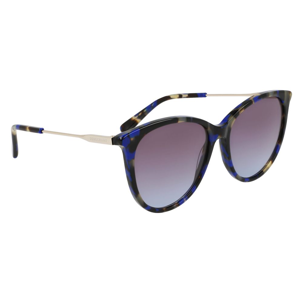 Longchamp Blue Acetate Sunglasses Longchamp