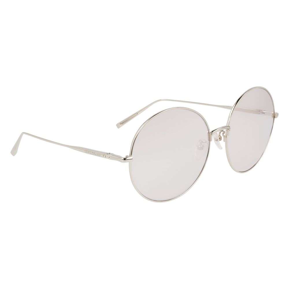 Longchamp Gold Metal Sunglasses Longchamp