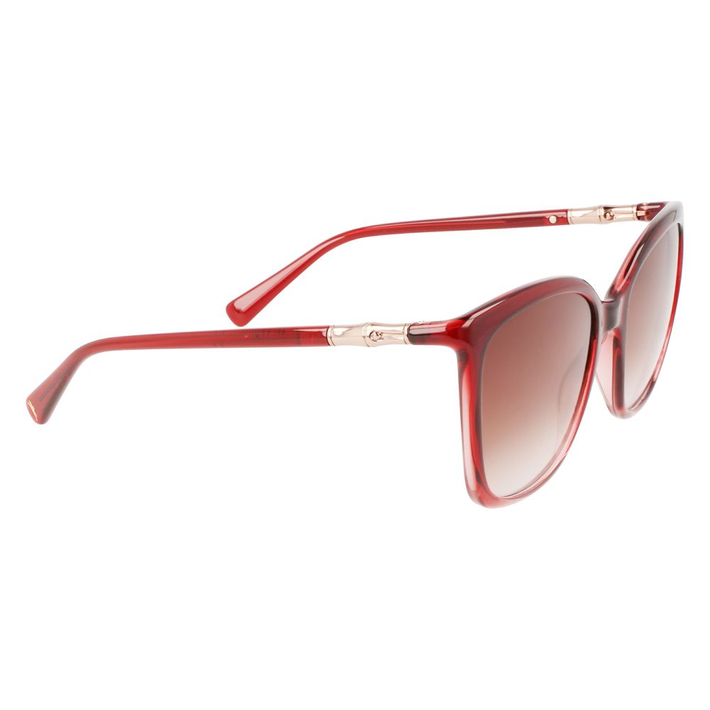 Longchamp Red Injected Sunglasses Longchamp