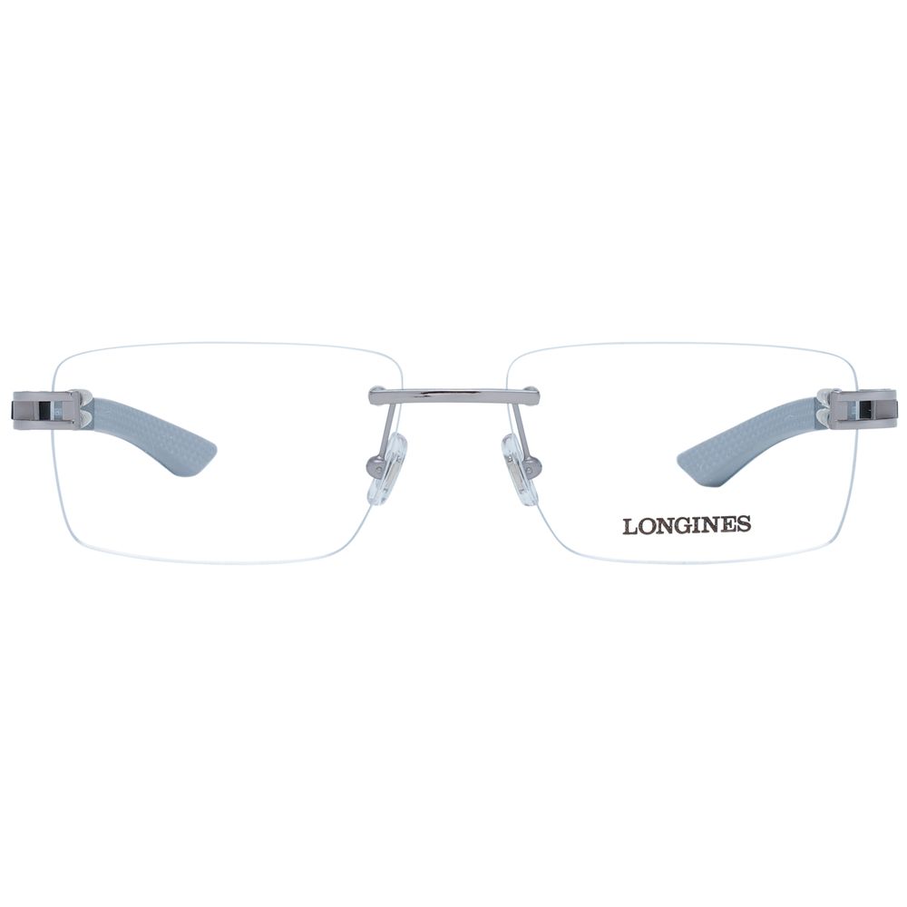 Longines Gray Metal Glasses Frames Longines