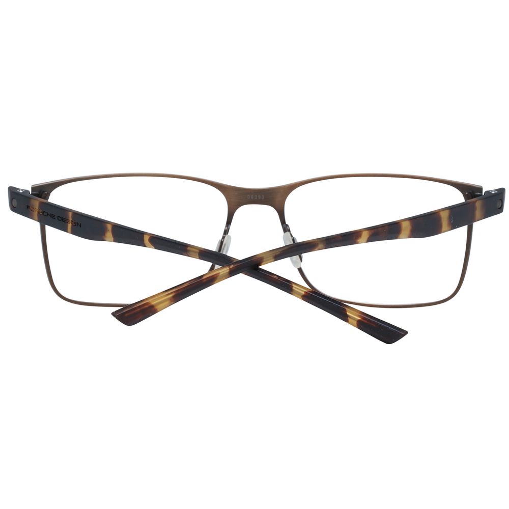 Porsche Design Brown Titanium Glasses Frames