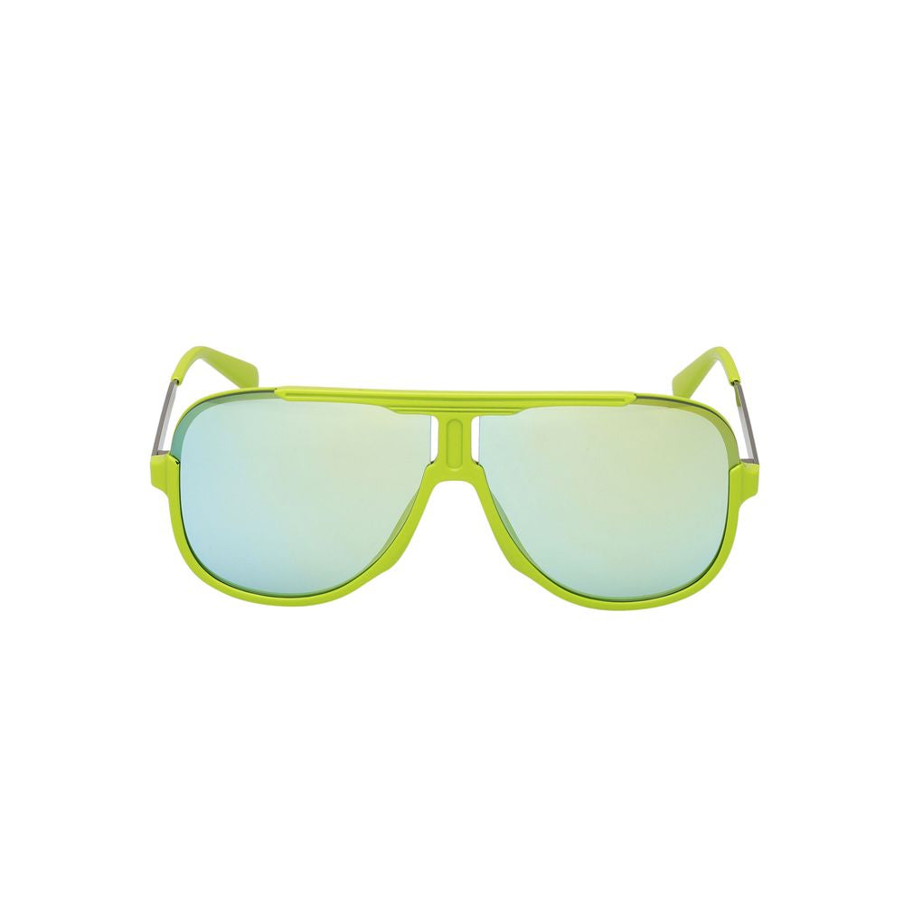 Guess Green Resin Sunglasses Guess