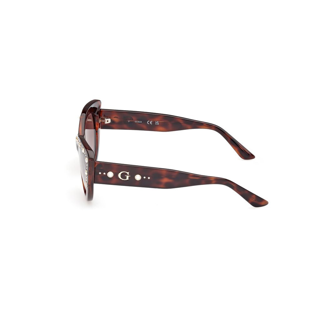 Guess Brown Resin Sunglasses Guess
