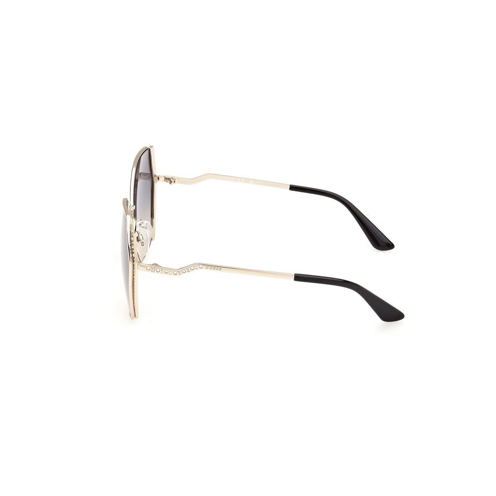 Guess Gold Metal Sunglasses Guess