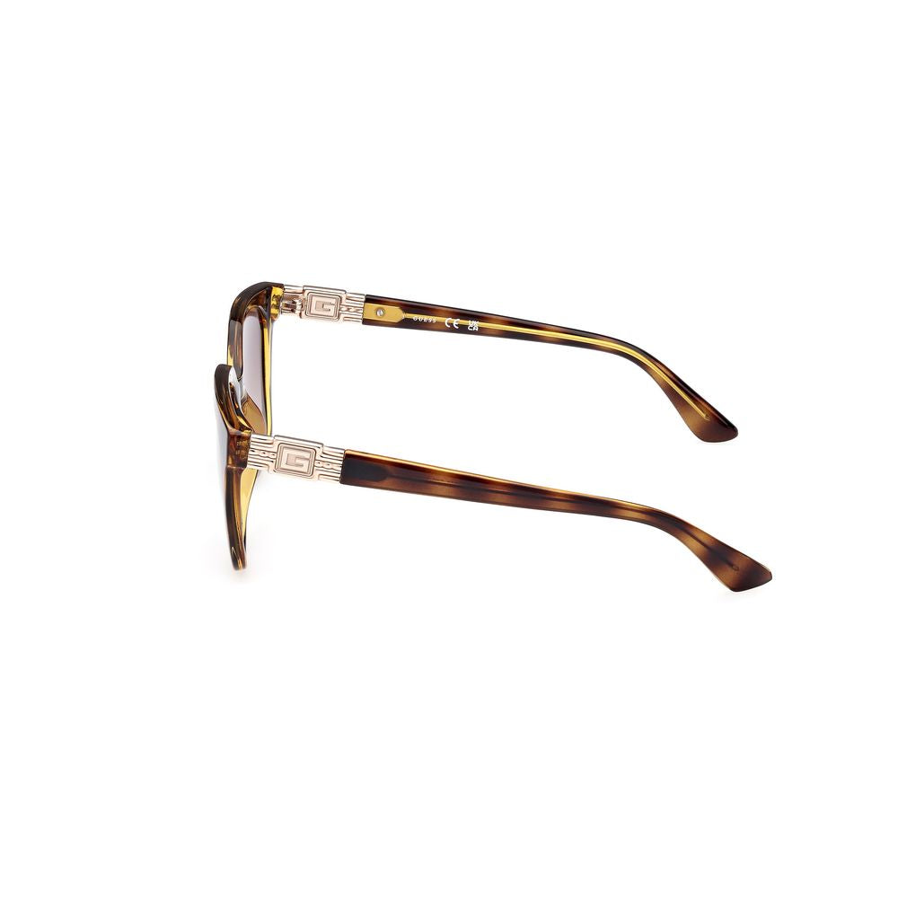Guess Brown Resin Sunglasses Guess