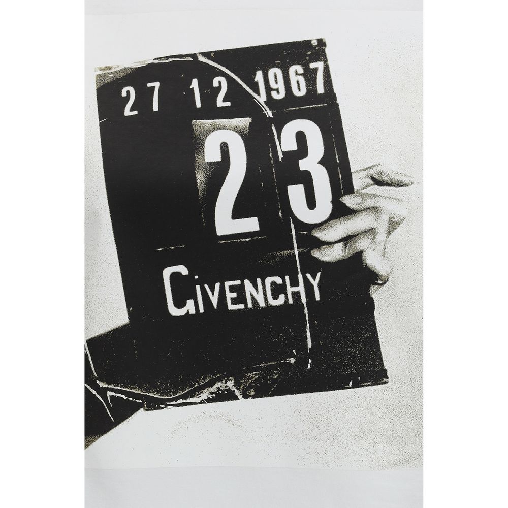 Givenchy White Cotton T-Shirt Givenchy