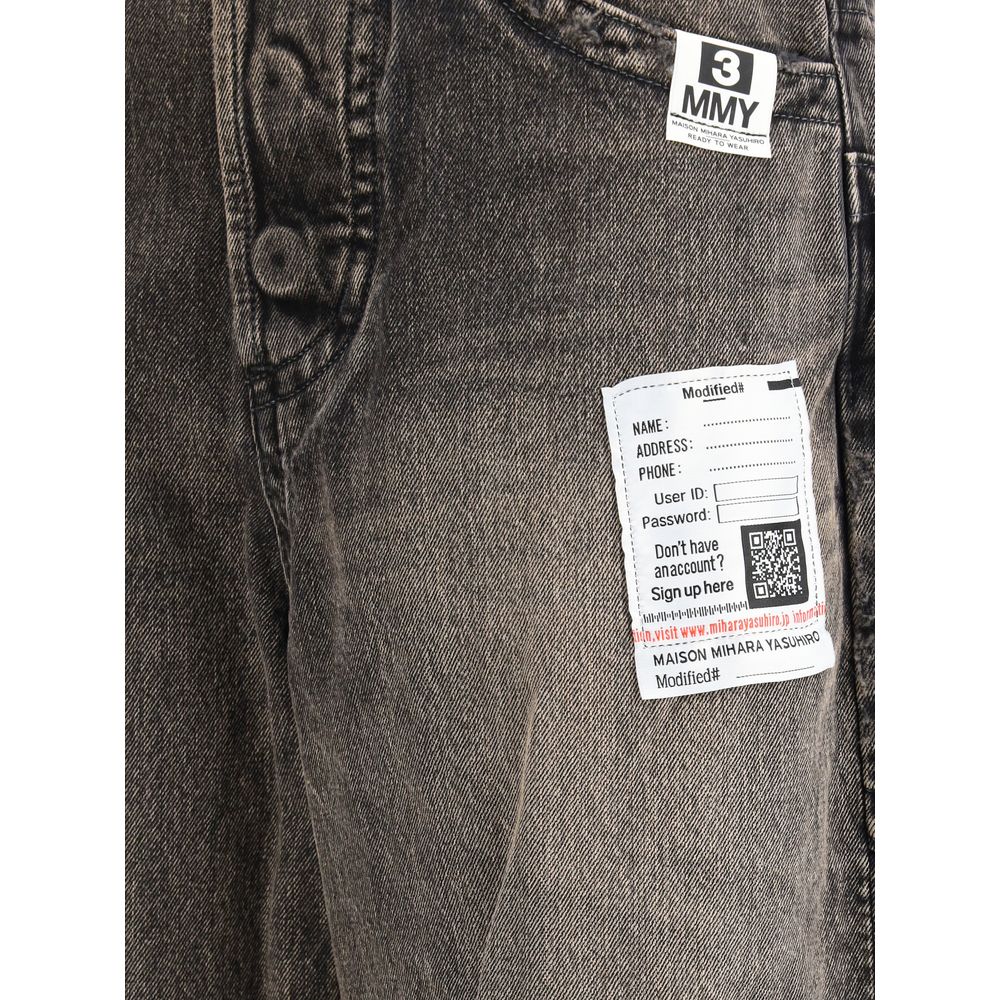 Maison Mihara Yasuhiro Black Cotton Jeans Denim Maison Mihara Yasuhiro
