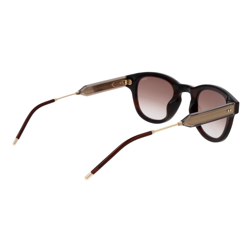 Lozza Brown Cellulose Acetate Sunglasses Lozza