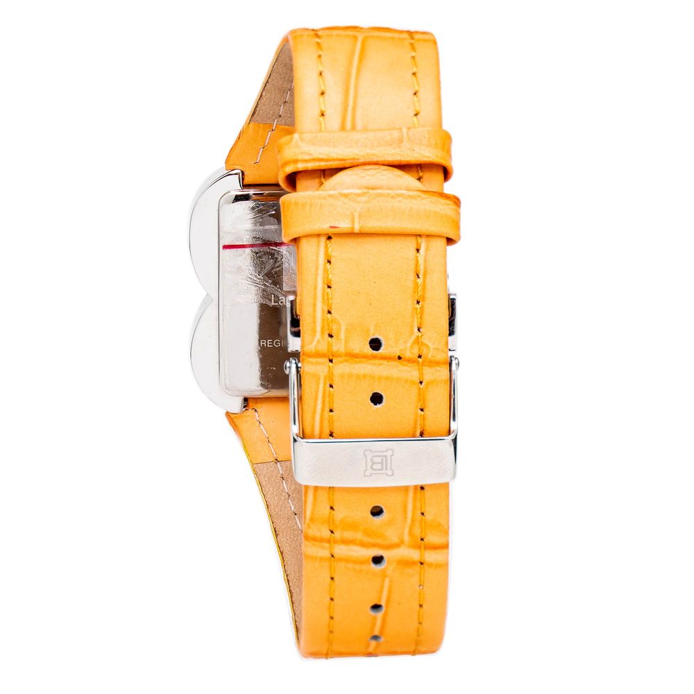 Laura Biagiotti Orange Leather Watch Laura Biagiotti