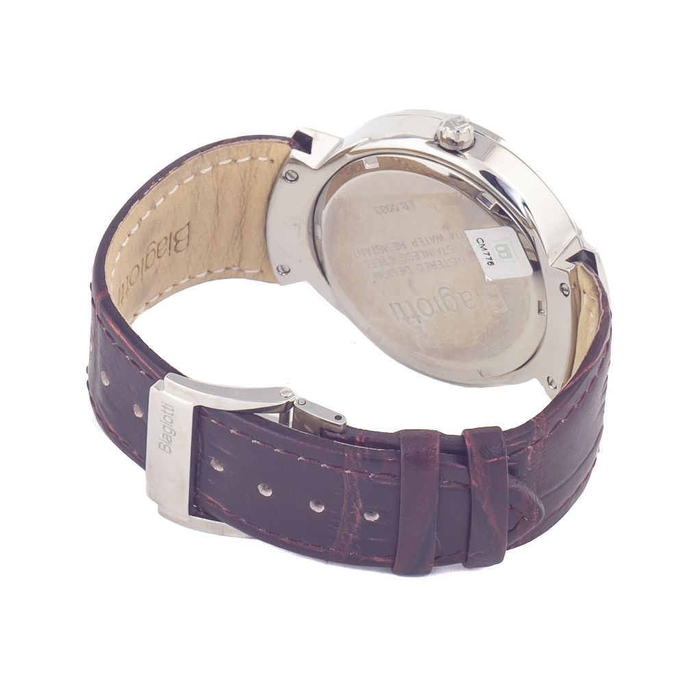 Laura Biagiotti Brown Leather Dress Watch Laura Biagiotti