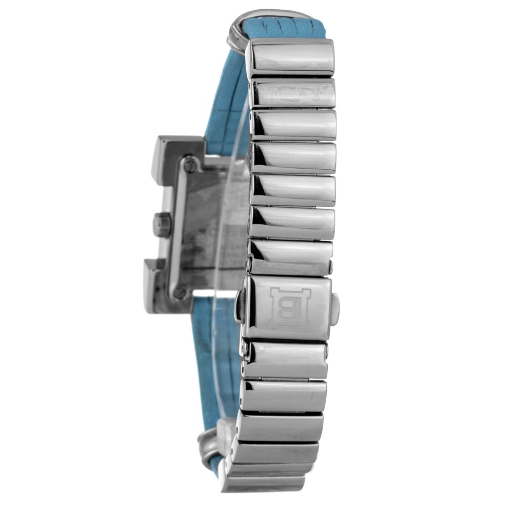 Laura Biagiotti Blue Leather Dress Watch Laura Biagiotti