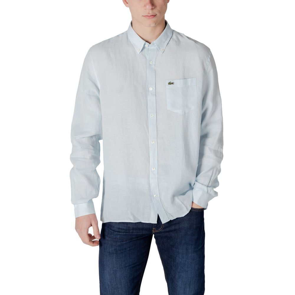 Lacoste Blue Linen Shirt Lacoste