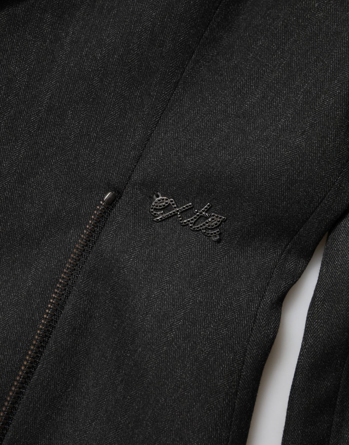 Exte Black Double Breasted Pants Blazer Jacket 2 Piece Suit Exte