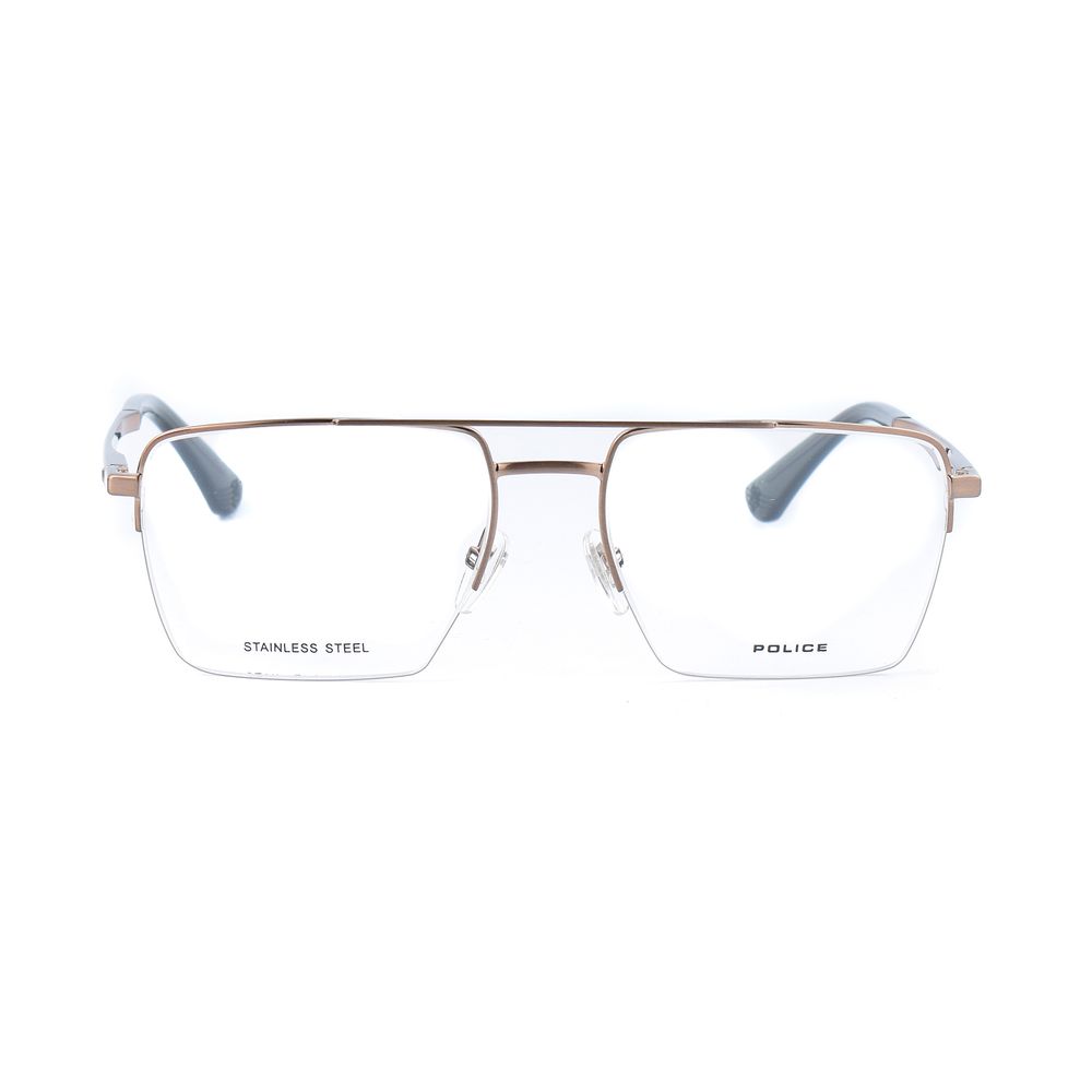 Police Gold Metal Glasses Frames
