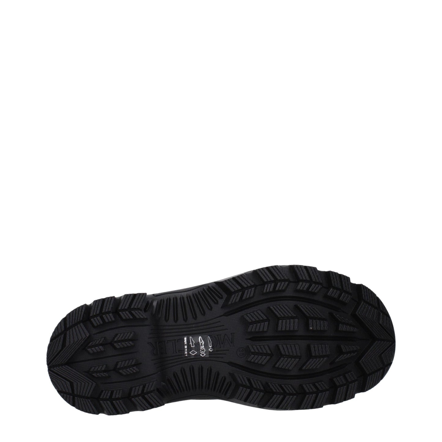Moncler Black Cotton Ankle Boots Moncler