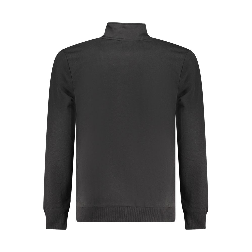 U.S. Grand Polo Black Cotton Men Sweatshirt U.S. Grand Polo