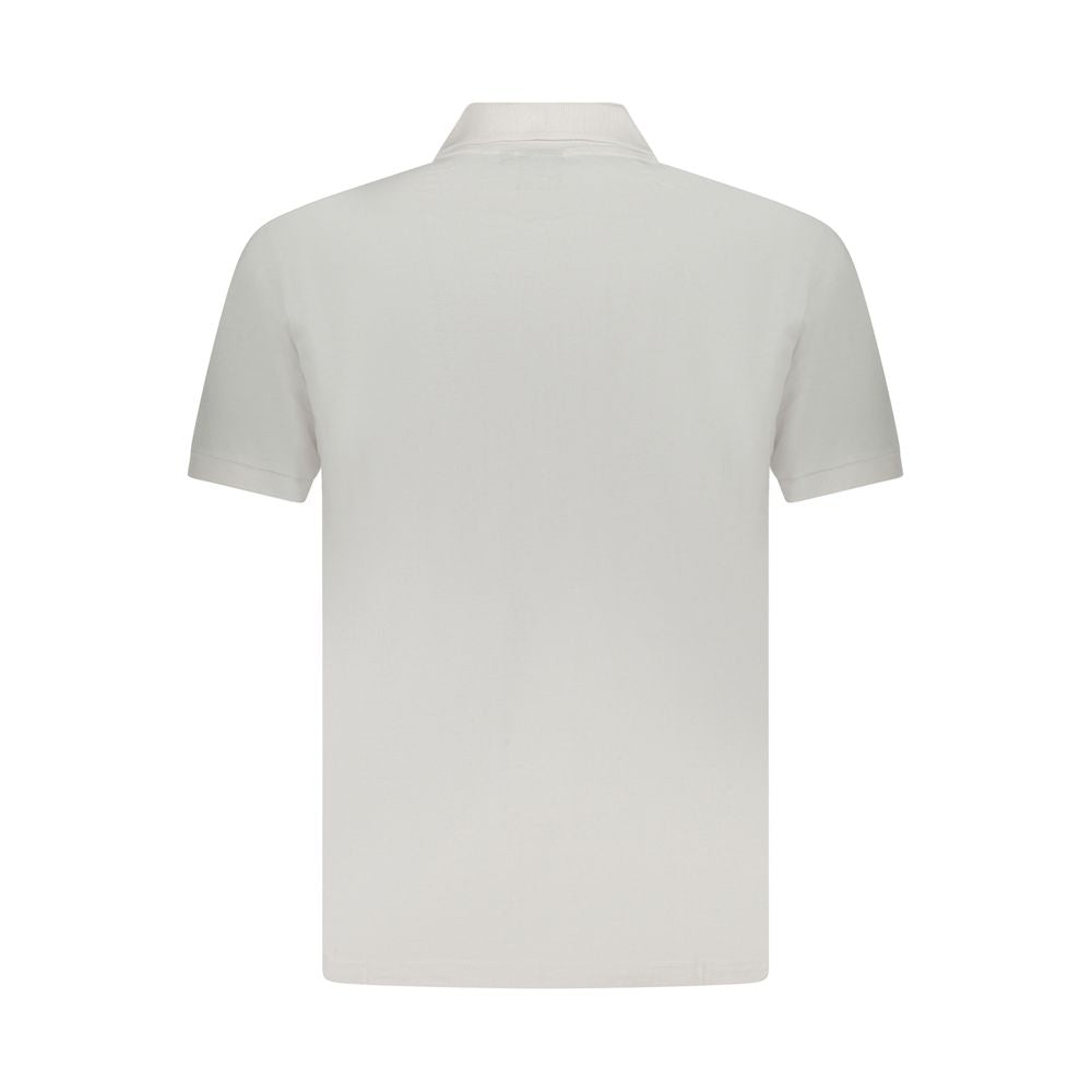 U.S. Grand Polo Bianco Cotton Mens Polo Shirt U.S. Grand Polo